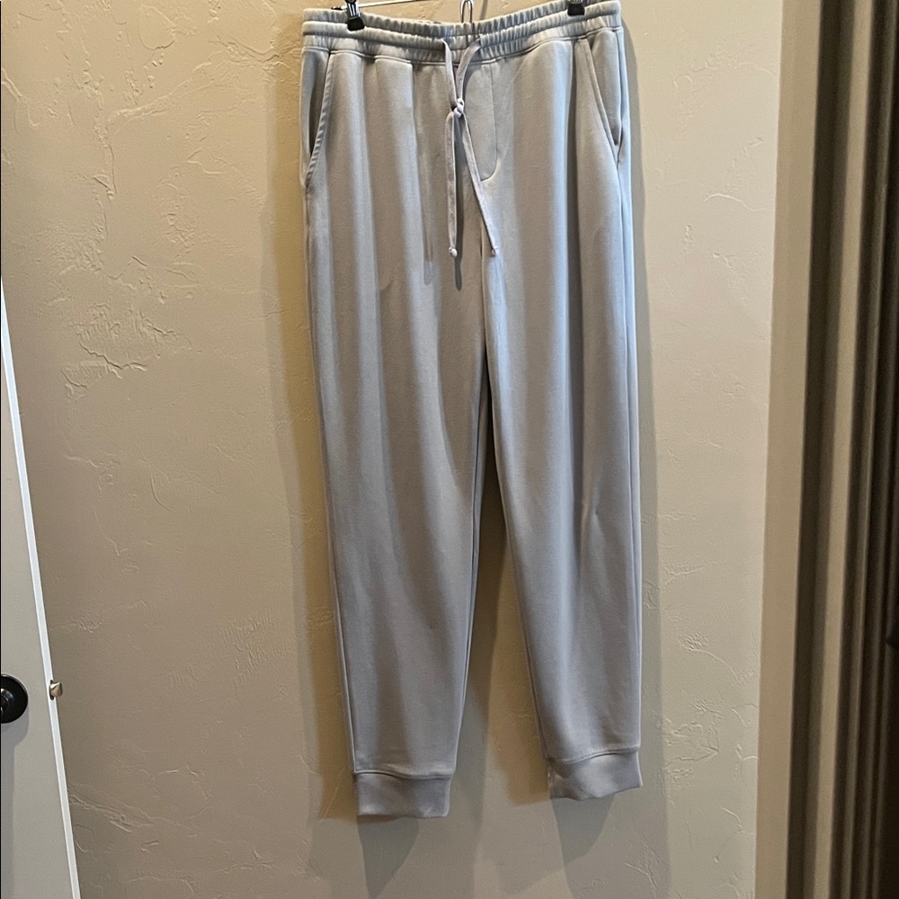 LuLaRoe Light Gray Track Pants